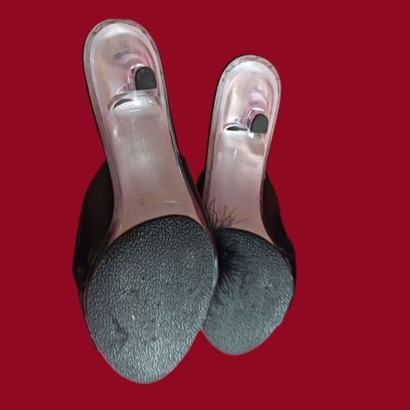 Fabulicious Women's Belle 301F Furry Marabou Slipper Size 11 - Picture 3 of 10